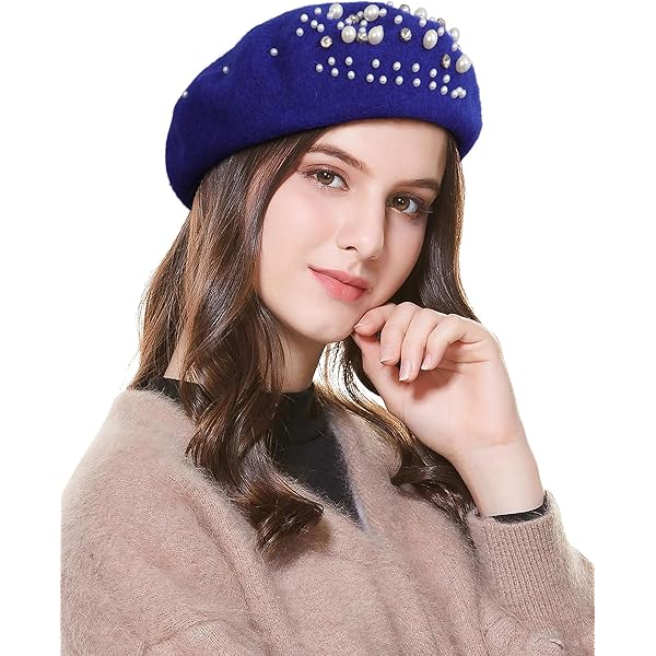 Newfancy Women Colorful Letter Print Faux Fur Beret Hats  display picture 2