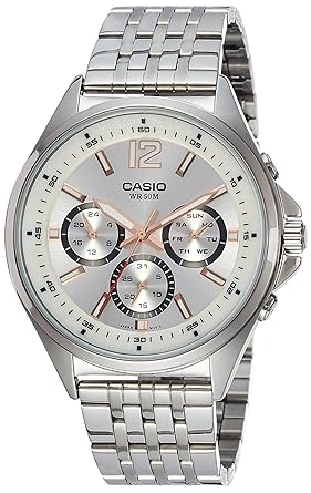 Youth-Combination Analog-Digital Gold Dial Mens Watch - AEQ-200W-9AVDF (AD212)