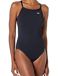 TYR Sport Women's Solid Durafast Diamondback Swim