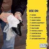 UltraGrime Sports Leisure Wet Wipes 80pk XXL Heavy Duty Gym Hands Boots Gear view 3