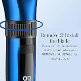 Cordless Self-Sharpening Beard & Hair Trimmer Ceramic Blades view 3