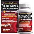 Polyflavonol with Bioflavonoids, Unique Ear Health Formula, Ringing Ears Support, Supports Circulation in Inner Ear, Promotes Hearing Health, 90 Capsule, 30 Servings
