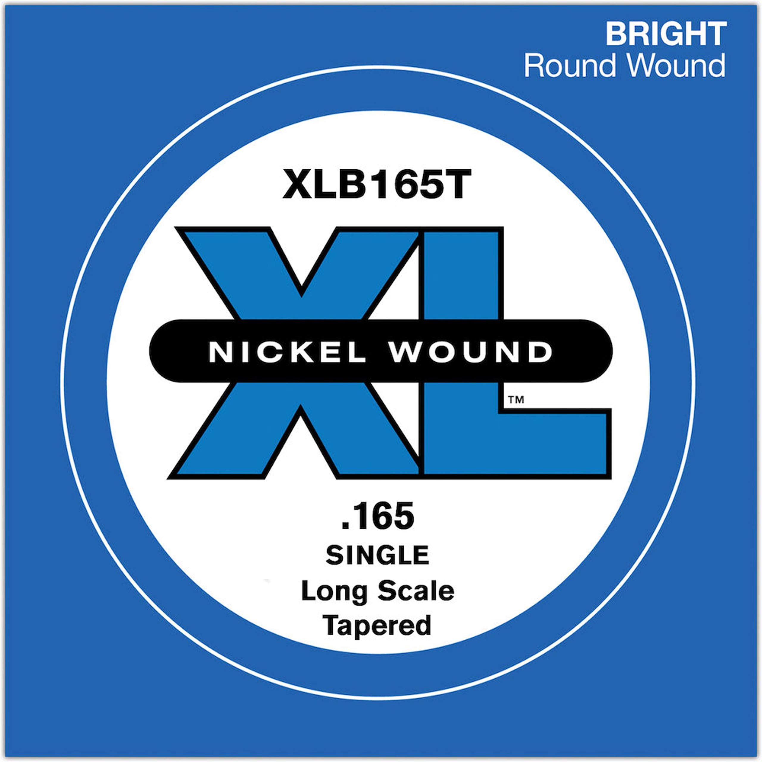D'Addario XLB165T Strong Nickel Wound Bass Guitar Strings