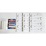 8H-5209-T 1 1/2" Round Sucker HC Mold,with Sticks,Bags and Tropical Loran Oil /Packet of 3 molds
