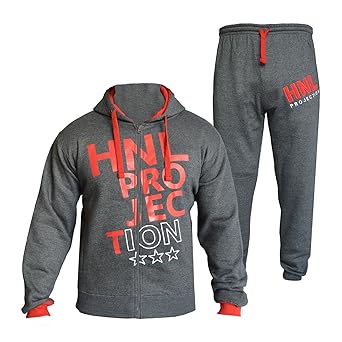 A2Z 4 Kids® Kinder Mädchen Jungen Designer Trainingsanzug HNL PROJEKTION Aufdruck Kapuzenpulli & Hosen Jogginganzug 7-13 Jahr