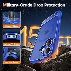 TAURI Magnetic for iPhone 16 Case with