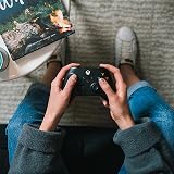 Xbox Wireless Controller Carbon Black – Hybrid D-Pad, Share button, 3.5mm jack view 2
