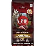Purina ONE SmartBlend True Instinct Natural Turkey & Venison Adult Dry Dog Food & Venison Dog Treats