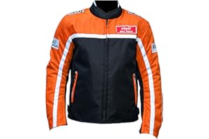 Alayki Armoro Motorbike Jacket, Ages 0-16, Adjustable Fit, Soft Collar, YKK Zippers, Handmade, Removable CE Protection