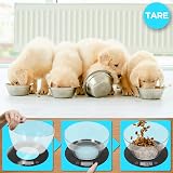 Duronic KS7000 Digital Kitchen Scales 5kg, 1.5L Bowl, Backlit Display, Tare view 6