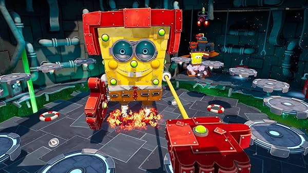 SPONGEBOB SQUAREPANTS: BUNDLE – NINTENDO SWITCH (AMAZON EXCLUSIVE)