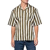 HUGO Men's Allover Print Resort Shirt