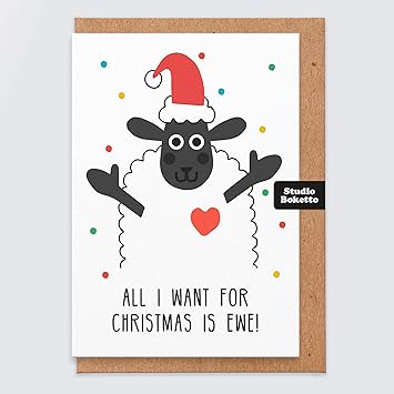 Weihnachtskarte Fur Freundin Alles Was Ich Fur Weihnachten Will Ist Mutterschaf Schaf Geschenk Freundin Weihnachtskarte Frau Fur Partner Mutter Schwester Weihnachtskarte Lustig Amazon De Burobedarf Schreibwaren