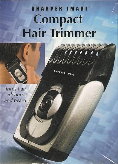 sharper image beard trimmer