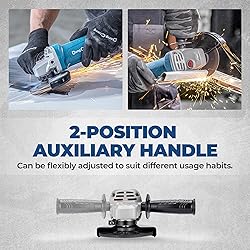 DongCheng Angle Grinder 4-1/2 inch 6.7-Amp Paddle