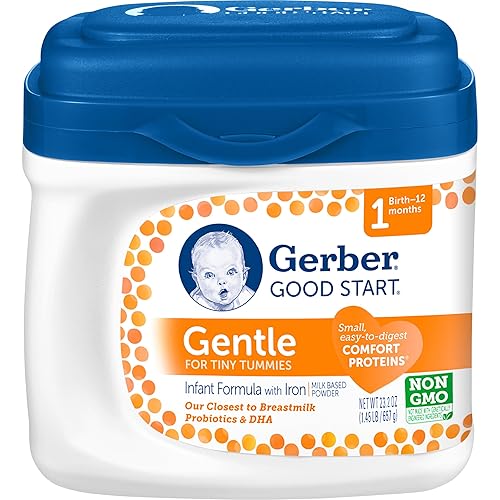 Gerber Good Start Gentle Non-GMO Powder Infant Formula, Stage