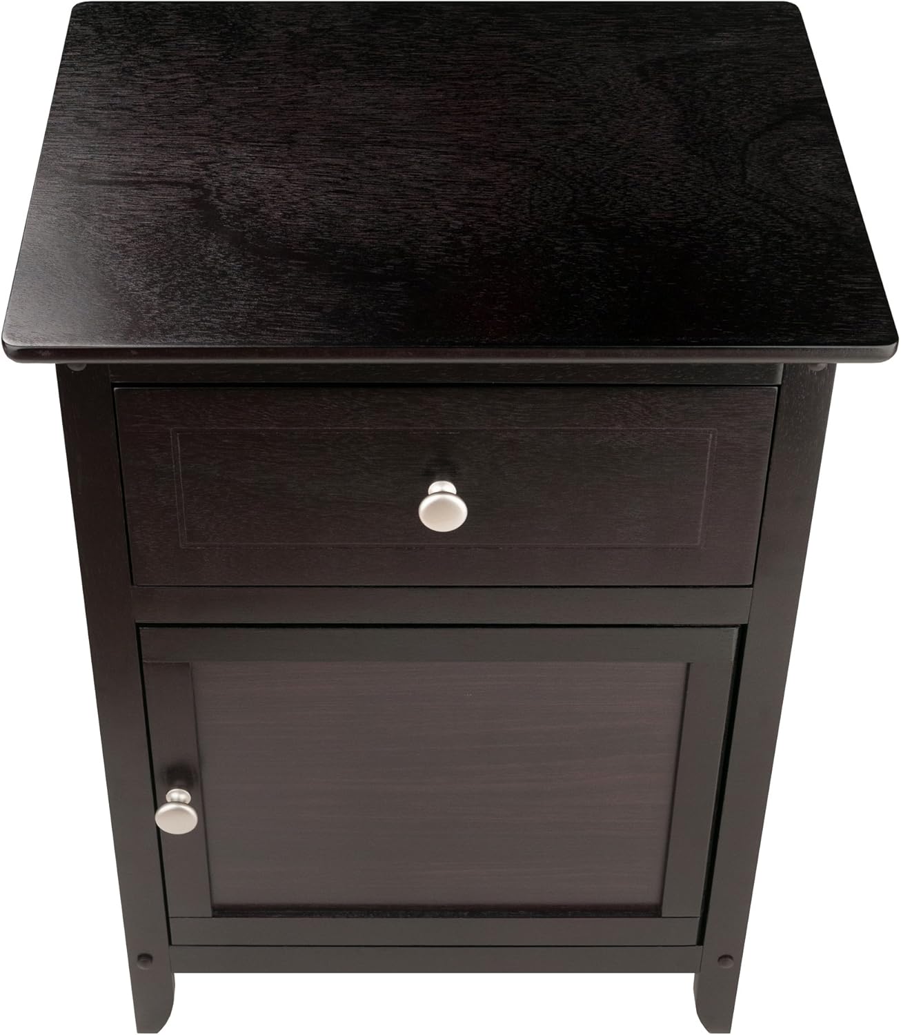 Winsome Eugene Accent Table, 18.9 inches, Espresso: Furniture & Decor