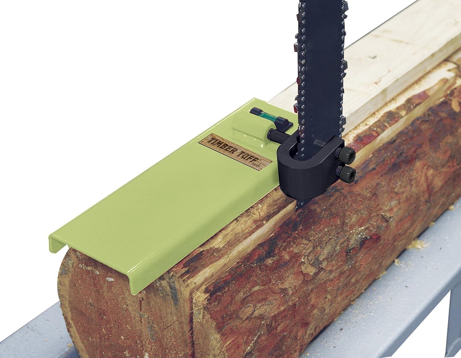 STEEL TIMBER CHAINSAW Attachment Wood Lumber Board Cutting Guide Saw