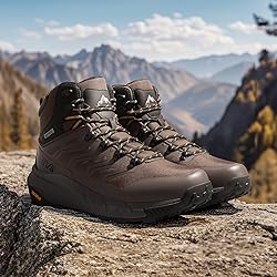 NORTIV 8 Men's Lightweight Hiking Boots Waterproof