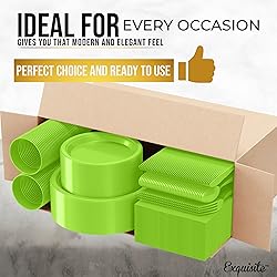 350 PCS Disposable Tableware Combo Pack