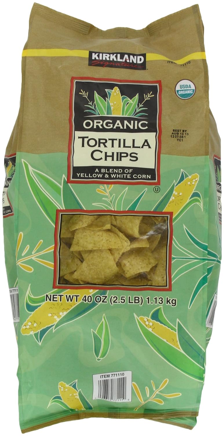 Kirkland Signature Organic Tortilla Chips, 40 Ounce