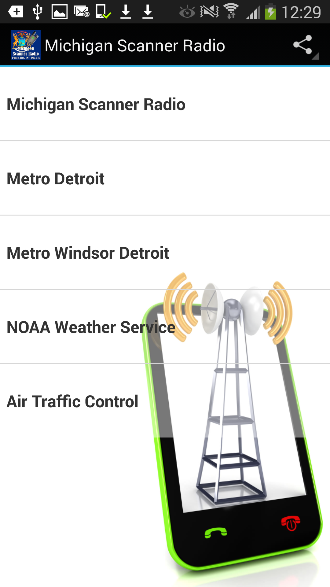 Michigan Scanner RadioAmazon.esAppstore for Android