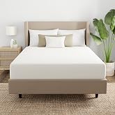AllerEase Organically Grown Cotton Waterproof Mattress Pad Queen