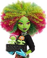 Monster High Fearbook Venus McFlytrap Doll with Yearbook Accessory Set view 2