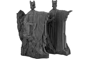 WYH Bookends Height 9.5" Book Ends Decor Merchandise Resin,Gifts for Living Room Bedroom Office Decoration (9.5 inch)