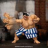 Jada Street Fighter II E. Honda 6" Tall Action Figure Fully Articulated view 4