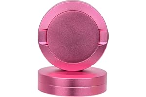 PODAHO Metal Container for Zyn | Zyn Metal Can | Snus Can | 3 Layer Aluminum Zyn Holder | Zyn Tin | Snus Container | EDC Storage, Multiple Colors, (Pink)