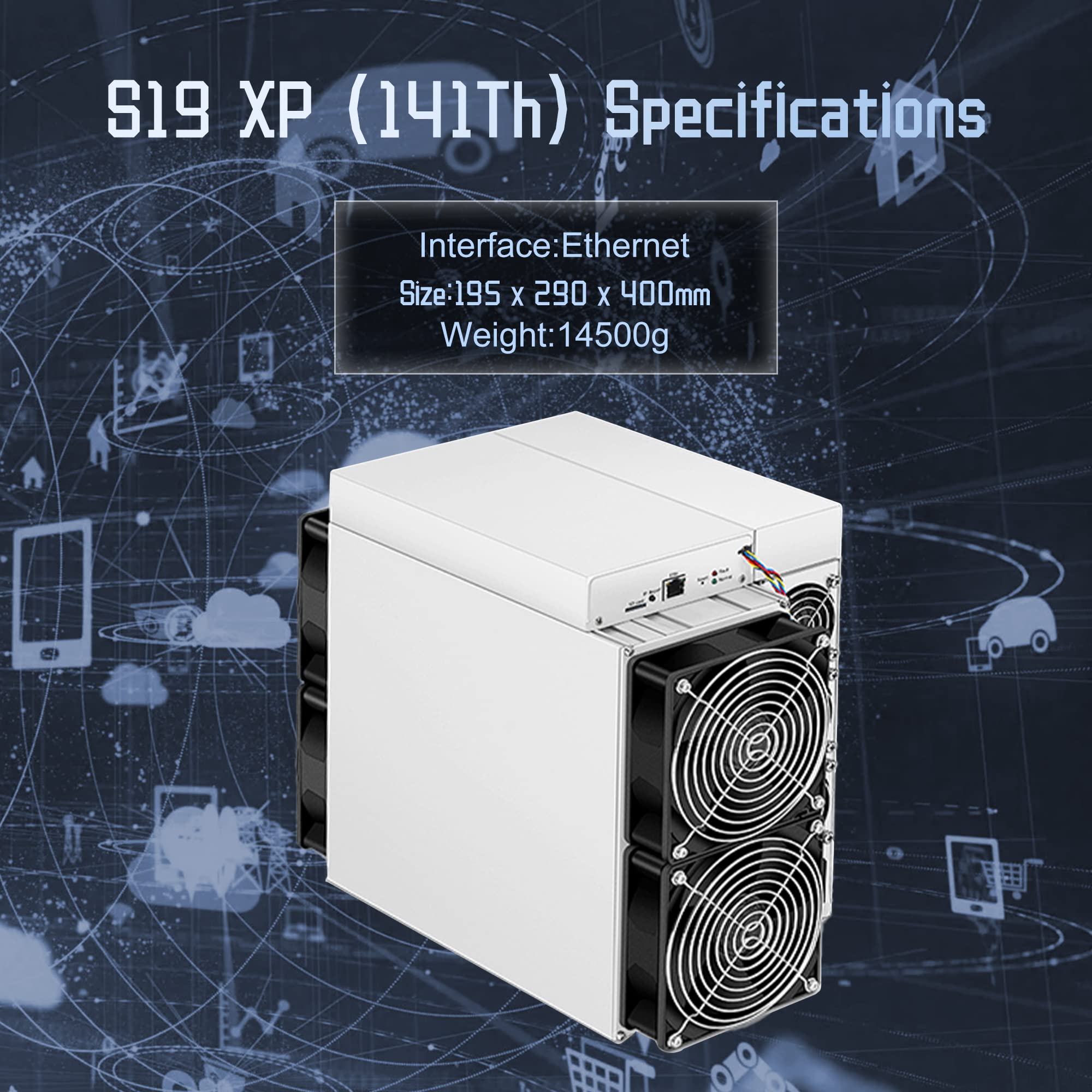 Mua Antminer S19 XP 141Th/s BTC Bitcoin Miner,3030w s19xp 141t Asic Miner  Crypto Mining trên Amazon Mỹ chính hãng 2026 | Fado