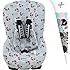 Housse De Siège Auto Universelle HOMYBABY - Anti-UV, Groupes 0/1/2/3 - Réglable, Respirante, Lavable