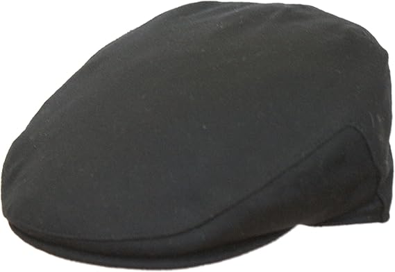 mens black flat caps uk