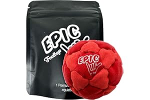 Epic Hacky Saks Classic Footbag Hacky Sack Balls for Adults and Kids