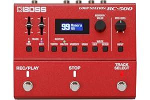 BOSS RC-500 Loop Station | Advanced Two-Track Looper with Onboard Mixing & Deep Control Options | Class-Leading Sound Quality | 16 Versatile Drum Kits | 13 Hours Record Time | Expanded Control Support