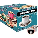 Espresso Coffee Pods (80 Pack) Dark Espresso Roast Coffee, Single-Serve Pods for Keurig K Cup Brewer Machines