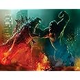 Godzilla Vs Kong Edible Icing Sheets- Assorted Image Cake Toppers-Frosting Sheets- Cookies- Cupcake Toppers for 1/4 Sheet Cake or Larger