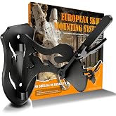 ChoirLingo European Deer Skull Mount Hanger, Upgraded Adjustable Euro Deer Skull Mount for Hanging and Displaying Taxidermy Deer Euro Mounts & Other Skulls (Medium)