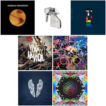 Coldplay Complete Studio Album Discography 7 Cds Coldplay Amazon De Musik Cds Vinyl