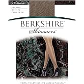 Berkshire womens Shimmers Ultra Sheer Control Top 4429 pantyhose, French Coffee, 2 US