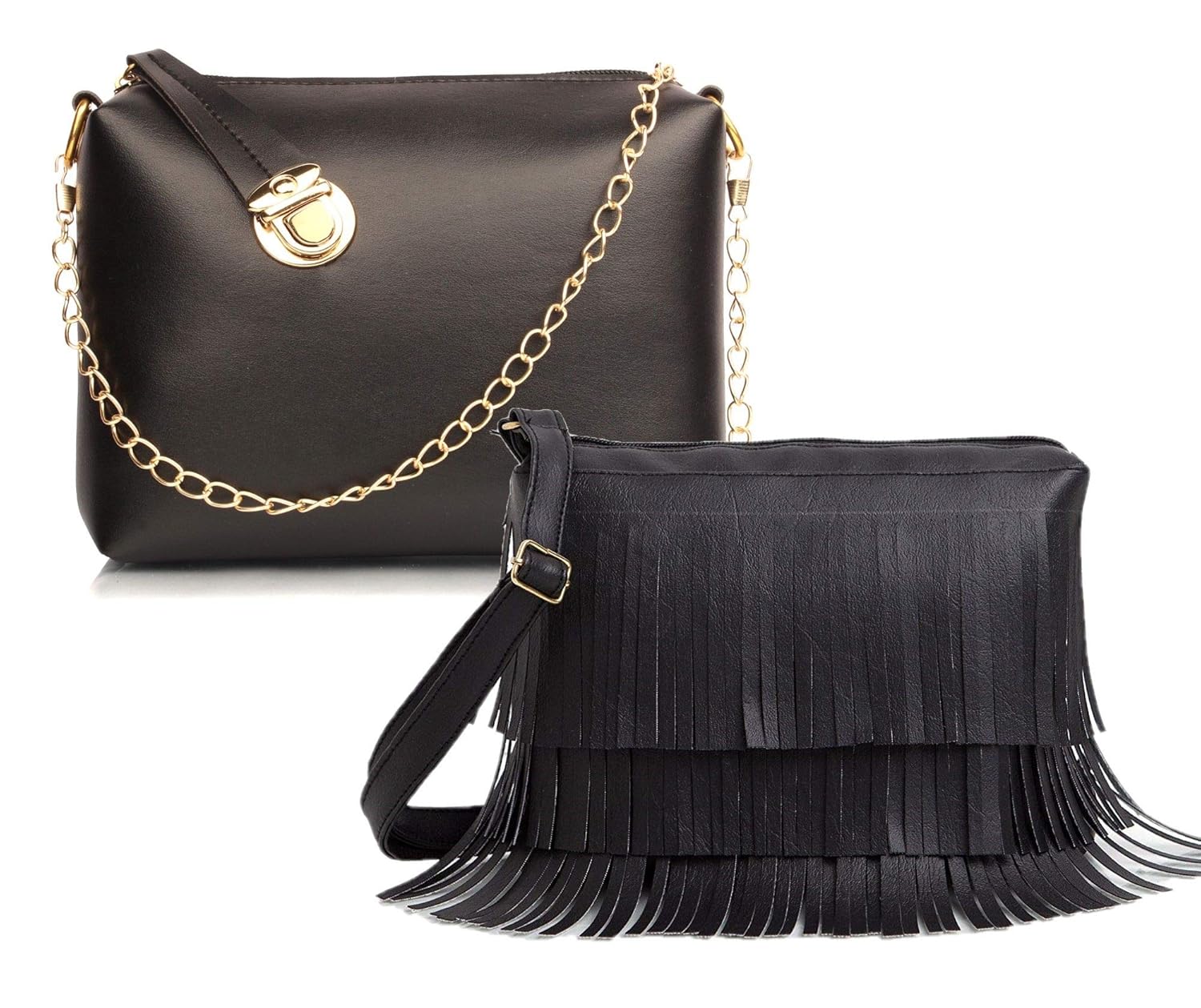 golden chain sling bags