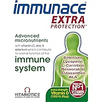 Amazon Com Vitabiotics Immunace Extra Protection 30 Tablets Health Household