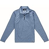 TRUEWERK Men's Sweatshirts - B2 Chill Crew, Quarter Zip, Moisture-Wicking, Layering Jacket 4-Way Stretch