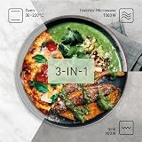 Panasonic NN-DF38PBBPQ 23L Microwave Oven Grill, 1000W, Eco Combi view 2