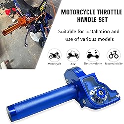 Motorcycle Throttle Grip 7/8" 22mm CNC Aluminum