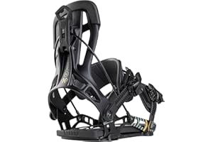 Nidecker Flow NX2 Snowboard Bindings – All-Mountain Power with Aluminum Baseplate & Fusion Strap