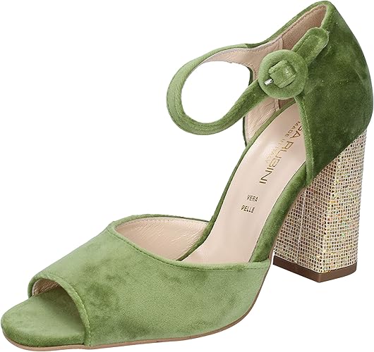 Amazon Olga Rubini レディースサンダル レディース ベルベット グリーン 23 5 Olga Rubini ファッションサンダル Amazon Olga Rubini レディースサンダル レディース ベルベット グリーン 23 5 Olga Rubini ファッションサンダル