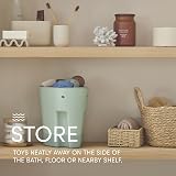Shnuggle Ellie Bath Toy Storage Scoop & Organiser 98% Recycled Plastic view 7