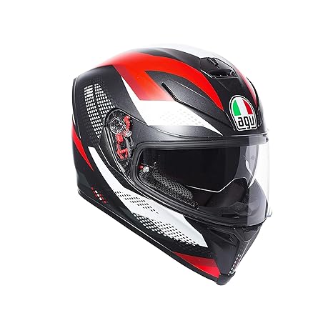 AGV 0041A2HY_028_XL K-5 S E2205 Helm MULTI PLK, Rot, Größe XL